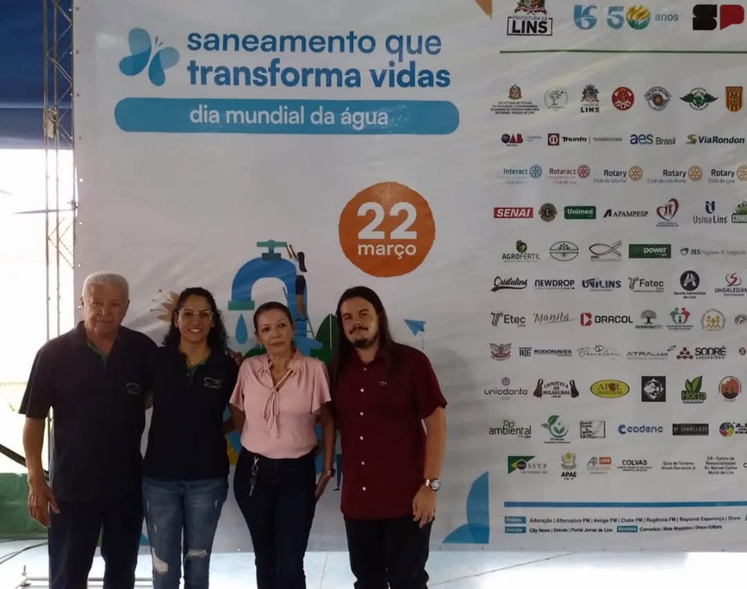 ONG SOS Rio Dourado participa de evento em alusão ao Dia Mundial da Água